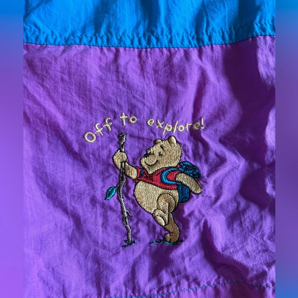Pooh vintage boys nylon swim trunks size 6